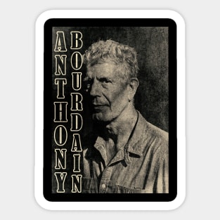 anthony bourdain Sticker